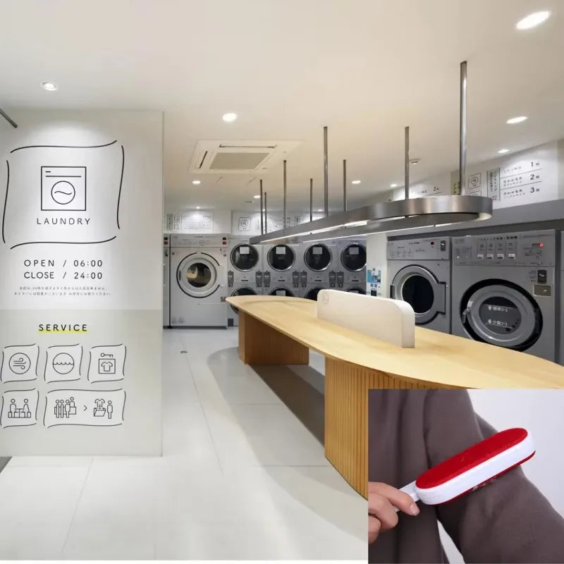 Rolo Adesivo Autolimpante para Remoção de Pelos – Escova Dupla Face Removedora de Pelos de Pets, Ideal para Sofás, Tapetes e Roupas